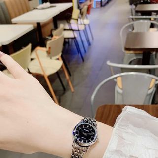 Đồng Hồ Halei Nữ Mặt đen quyến rũ