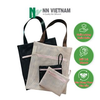 Túi Vải Lưới Textilen Đa Năng - Nhẹ, Bền, Đẹp và Tiện Lợi - Kích thước 35cm x 42cm