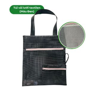 Túi Vải Lưới Textilen Đa Năng - Nhẹ, Bền, Đẹp và Tiện Lợi - Kích thước 35cm x 42cm