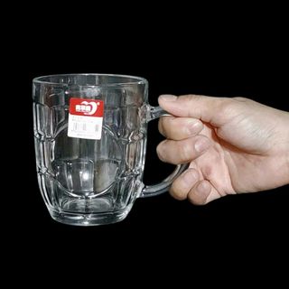 BỘ 6 LY THỦY TINH DELI 255ML CÓ QUAI ZB01