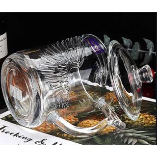 LY THỦY TINH HÌNH PHỤNG CÓ NẮP DELI DSZ002B
