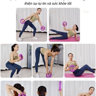 Bộ Tạ Nhựa Tập Tay Nhẫn Đôi 1KG - 5KG, Tạ Hình Vòng Tròn Tập Gym Nam Nữ Thể Dục Thể Thao Tại Nhà