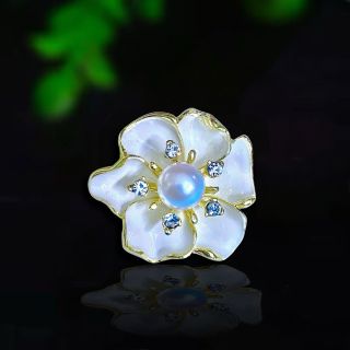 Ghim Trâm Cài Áo Hoa Trà Tinh Tế Phong Cách Mới Cho nữ (3cm)