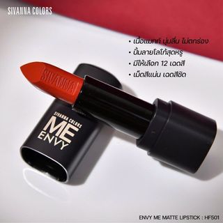 Son Sivanna Colors Envy Me Matte Lipstick Thái lan