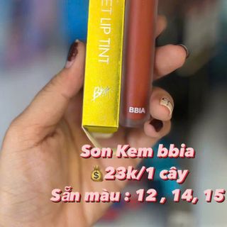 Son tint dạng kem Bbia Last Velvet Lip Tint Version 3 Sweet Boss
