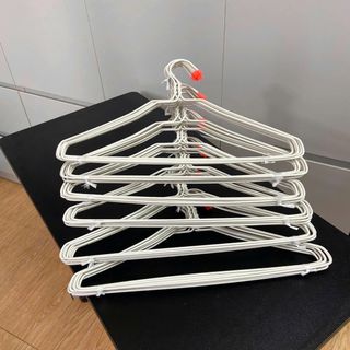 Móc Nhựa Treo Màu Trắng Mỏng, Combo 500 Móc Áo Treo Giá Rẻ,Trang Trí Tủ Đồ Nàng Thơ