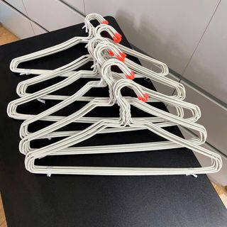 Móc Nhựa Treo Màu Trắng Mỏng, Combo 500 Móc Áo Treo Giá Rẻ,Trang Trí Tủ Đồ Nàng Thơ