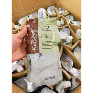 Dầu Hấp - Ủ- Xả Phục Hồi Tóc Collagen Karseell Maca Dạng Túi 500ml