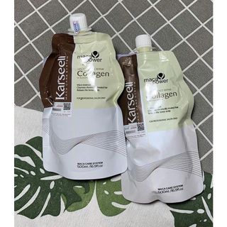 Dầu Hấp - Ủ- Xả Phục Hồi Tóc Collagen Karseell Maca Dạng Túi 500ml