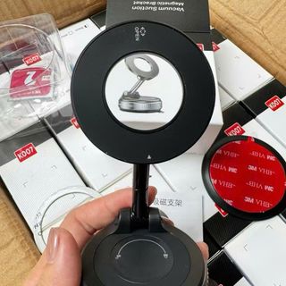 Giá đỡ điện thoại trên ô tô K007 nam châm từ tính hít chân không