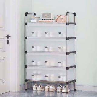 Kệ giày 5 tầng có hộp đựng 66cm (Thanh 9mm)