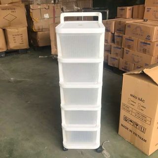 Kệ đẩy 5 tầng có bánh xe BIM5C giá sỉ