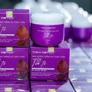 Kem Body Tía Tô Tony Detox Dưỡng Trắng Da