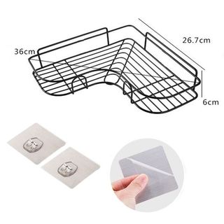 Kệ góc tường đen LOẠI 1