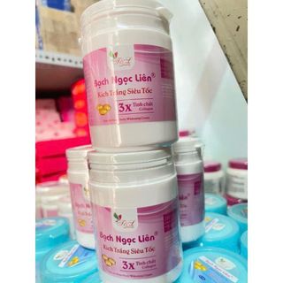Kích Trắng Siêu Tốc Bạch Ngọc Liên 3X Hồng - 200gr