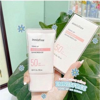 Kem Chống Nắng Nâng Tone Da Innisfree Tone Up No Sebum Sunscreen EX SPF50+ PA++++