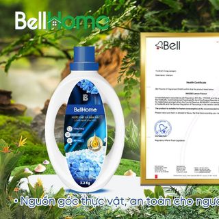 - Nước Giặt Xả Công Nghệ Sinh Học Bell Home Hương Sang Trọng 3,2kg