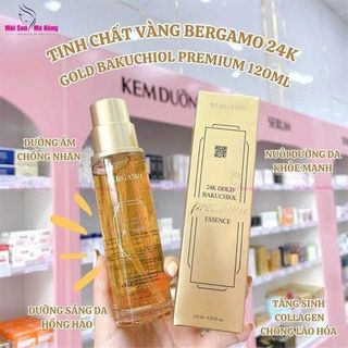Serum Bergamo 24K gold Bakuchiol Essence 120ml