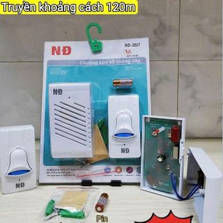 CHUÔNG CỬA THÔNG MINH MÃ NĐ 3807 giá sỉ