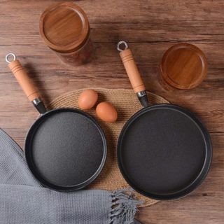 Chão Gang Chống Dính Cán Gỗ 20cm - clip