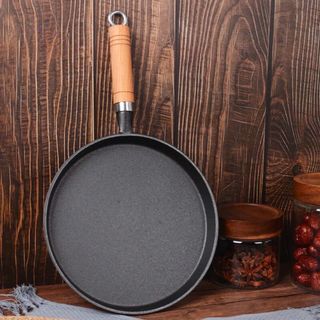 Chão Gang Chống Dính Cán Gỗ 20cm - clip