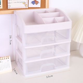 Kệ mỹ phẩm 4 tầng 3 ngăn kéo (Hàng TQ)