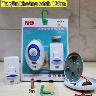 CHUÔNG CỬA THÔNG MINH MÃ NĐ 3808