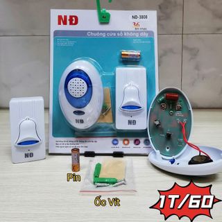 CHUÔNG CỬA THÔNG MINH MÃ NĐ 3808