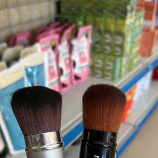 Cọ phấn phủ má hồng To/ Nhỏ có nắp đậy siêu mềm mịn