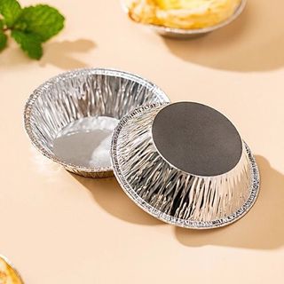 Set 250 Chén Nhôm Bạc - clip