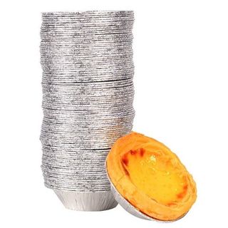 Set 250 Chén Nhôm Bạc - clip