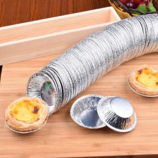 Set 250 Chén Nhôm Bạc - clip