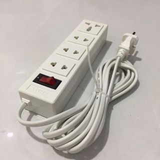 Ổ CẮM ĐIỆN 4 PHÍCH CÔNG TẮC DÂY DÀI 3M HATO