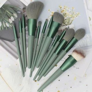 Bộ cọ trang điểm - Cọ makeup 13 món kèm túi đựng