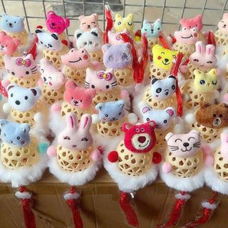 Lồng Đèn Giỏ Tre Nhựa Hoạt Hình (T100 cái: 11k)