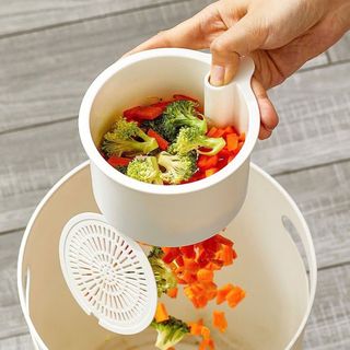 Lọc Rác Nút Bấm Treo Bồn Rửa Chén - clip