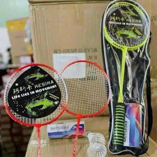 BỘ 2 VỢT CẦU LÔNG KÈM CẦU