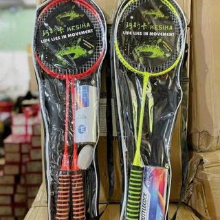 BỘ 2 VỢT CẦU LÔNG KÈM CẦU