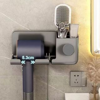 Kệ Treo Mấy Sấy Đa Năng- kèm miếng dán - clip
