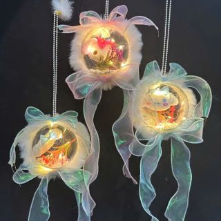 Lồng Đèn Cầu Nhựa Sanrio – clip (T100 cái: 20k)