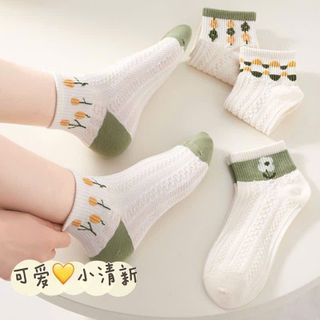Set 10 Đôi Vớ Hình Hoa