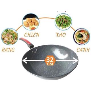 Chảo Vân Đá Chống Dính 32cm
