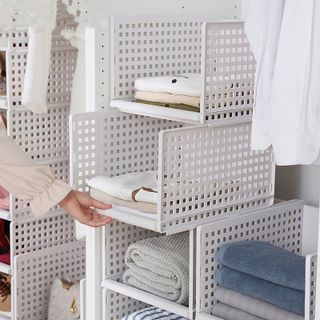 Kệ xếp chia ngăn tủ quần áo Bản 18cm (18*42.5*33)