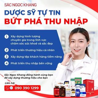 DƯỢC SĨ THỜI 4.0  – BỨT PHÁ THU NHẬP CÙNG SẮC NGỌC KHANG