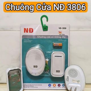 CHUÔNG CỬA THÔNG MINH MÃ NĐ 3806