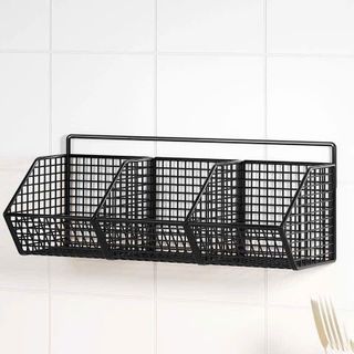 Kệ Lưới 3 ngăn Treo Tường ( Kèm miếng dán) - clip