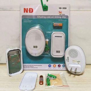 CHUÔNG CỬA THÔNG MINH MÃ NĐ 3806