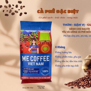 [ME COFFEE ĐẶC BIỆT] - Cà Phê Sạch - Trái Chín Rang Mộc - Thơm Đậm Vị Gu Êm - Dành Cho Người Yêu Và Uống Cà Phê Mỗi Ngày