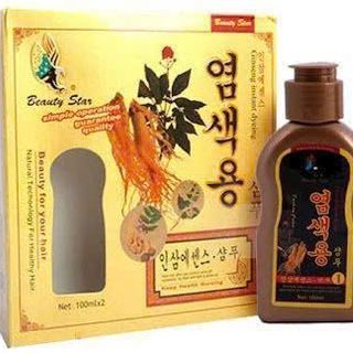 DẦU GỘI NHUỘM TÓC NHÂN SÂM HÀN QUỐC - VẺ ĐẸP TỪ THIÊN NHIÊN
