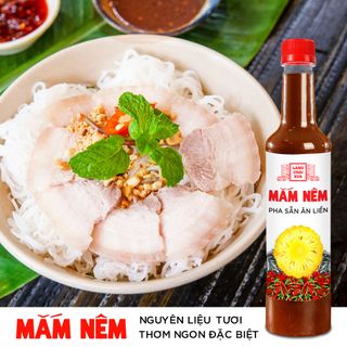 [CHAI NHỰA 650G] MẮM NÊM PHA SẴN ĂN LIỀN LÀNG CHÀI XƯA, NGUYÊN LIỆU TƯƠI, THƠM NGON ĐẶC BIỆT